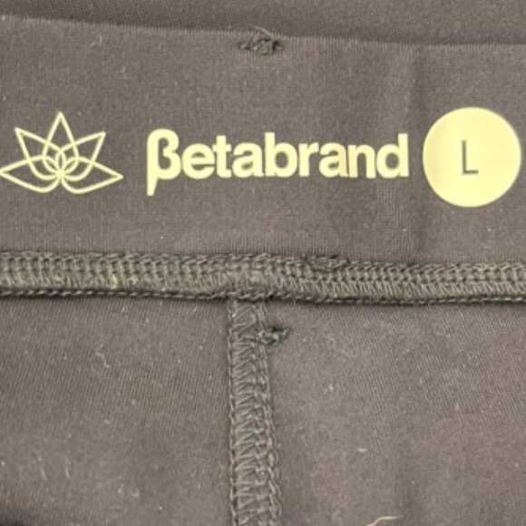 Betabrand Large Navy Straight Yoga Trouser Pants EUC - Picture 4 of 7